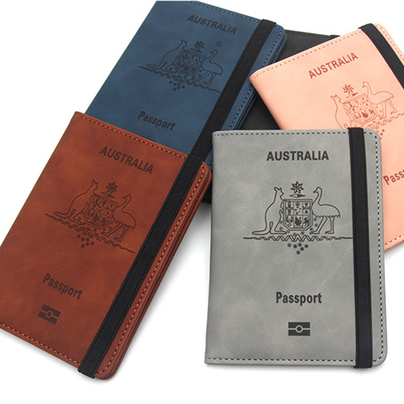 Women'S Accessories Australia - 호주 여권 커버 RFID 여행 지갑