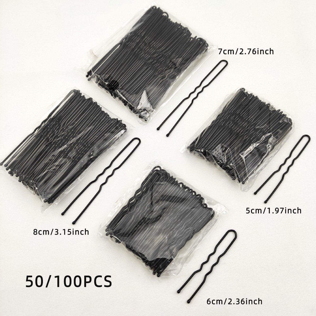 Women'S Accessories H&M - 50/100 PCS 여성 5/6/7/8 cm 머리