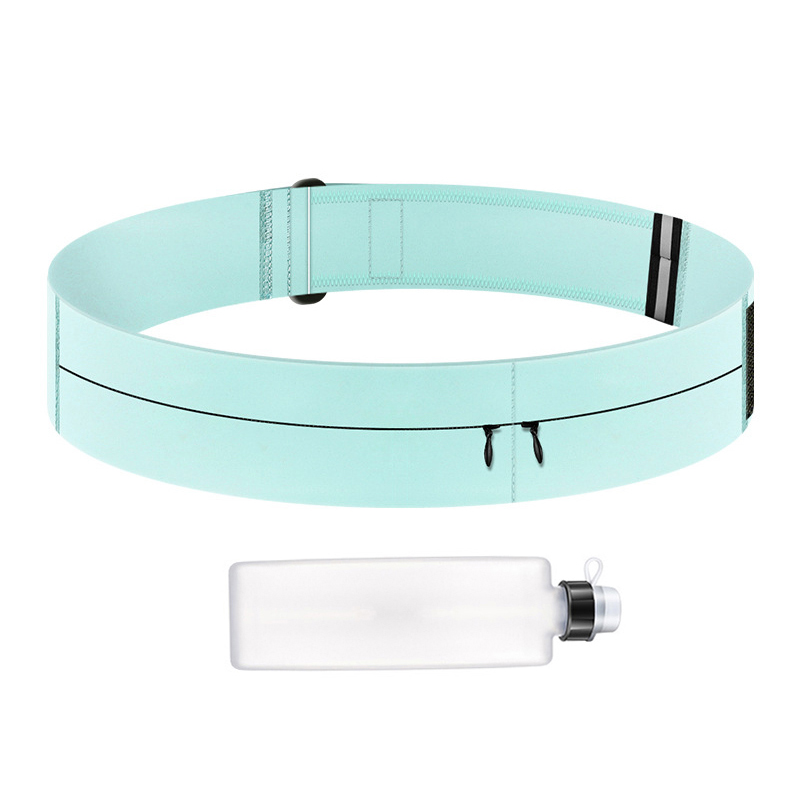 Women'S Exercise Accessories - 러닝 벨트 웨이스트 백 물병 포함