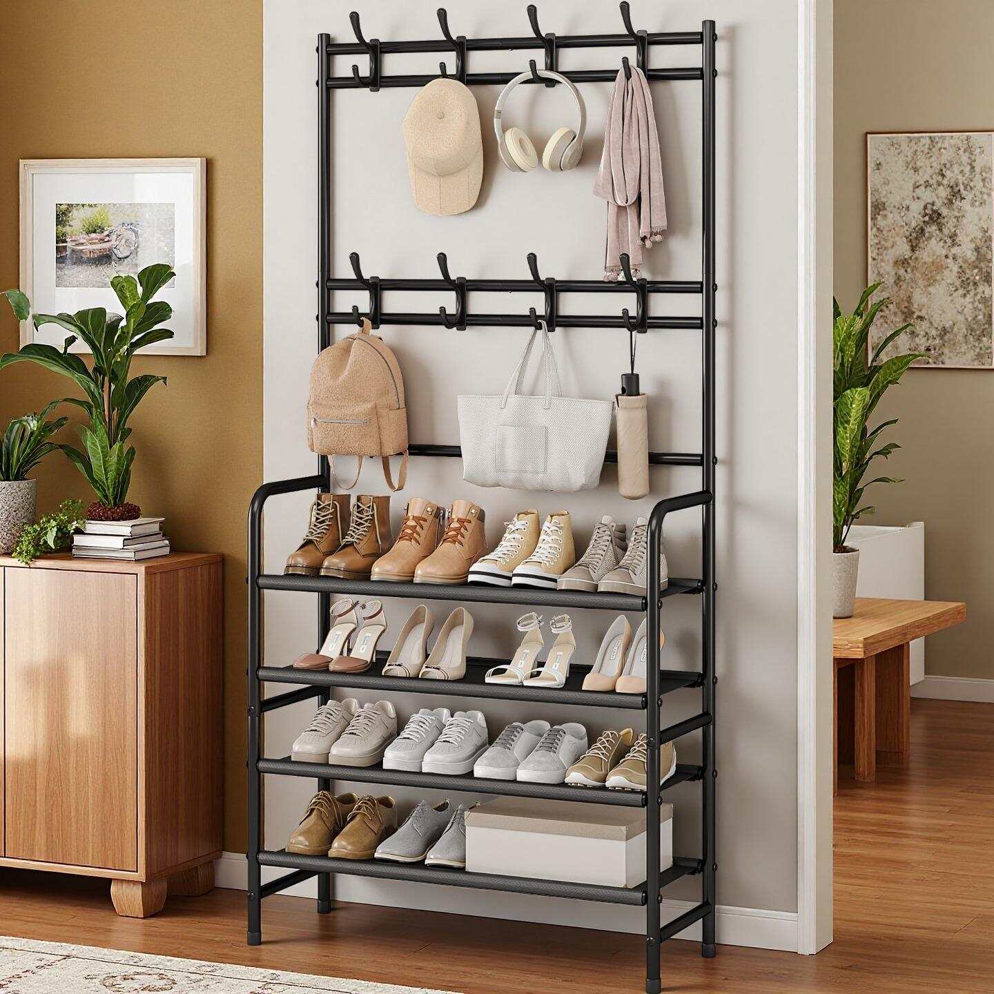 Women'S Accessories Rack Room Shoes - SUOERNUO 메탈 4단 신발 정리대 -