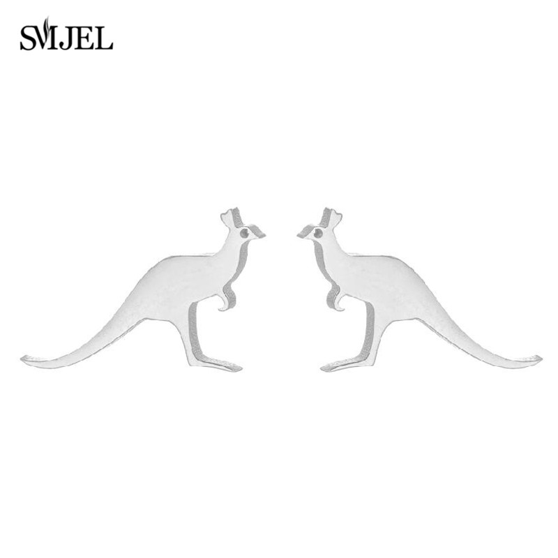 여성을위한 미니 호주 캥거루 스터드 귀걸이 귀여운 스테 - Women'S Accessories Australia 리뷰 및 가격