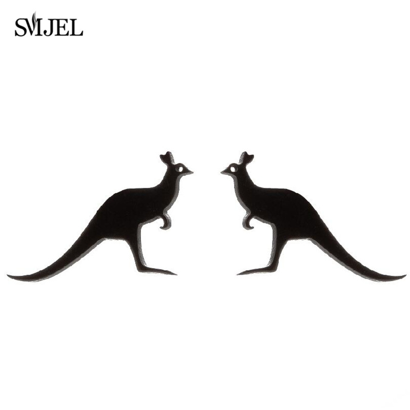 여성을위한 미니 호주 캥거루 스터드 귀걸이 귀여운 스테 - Women'S Accessories Australia 리뷰 및 가격