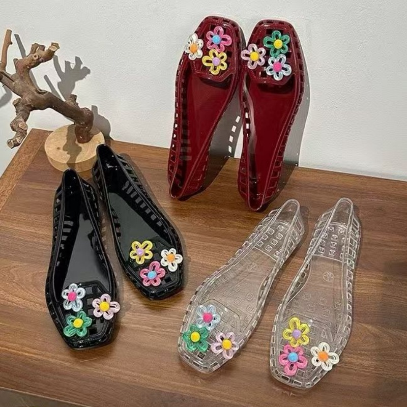 속이 빈 귀여운 도파민 슈즈 시크 핸드메이드 플라워 젤 - Women Accessories Trending 리뷰 및 가격