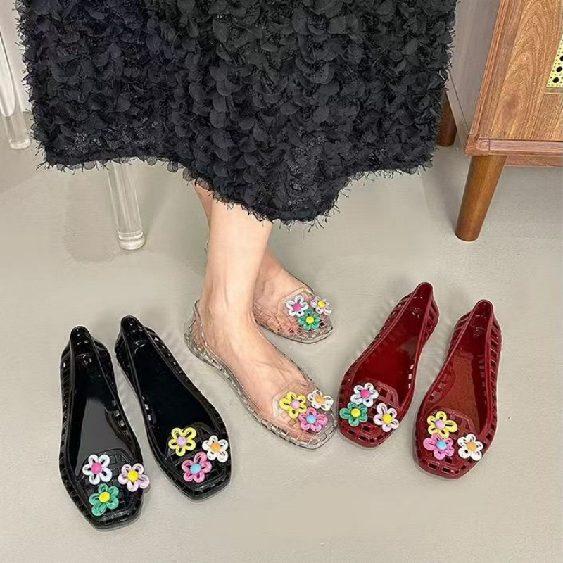 속이 빈 귀여운 도파민 슈즈 시크 핸드메이드 플라워 젤 - Women Accessories Trending 리뷰 및 가격
