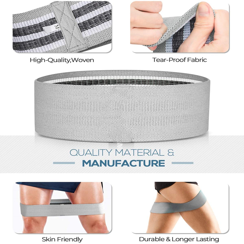 남녀공용 패브릭 저항 밴드 세트, 탄성 스포츠 요가 피 - Women'S Exercise Accessories 리뷰 및 가격