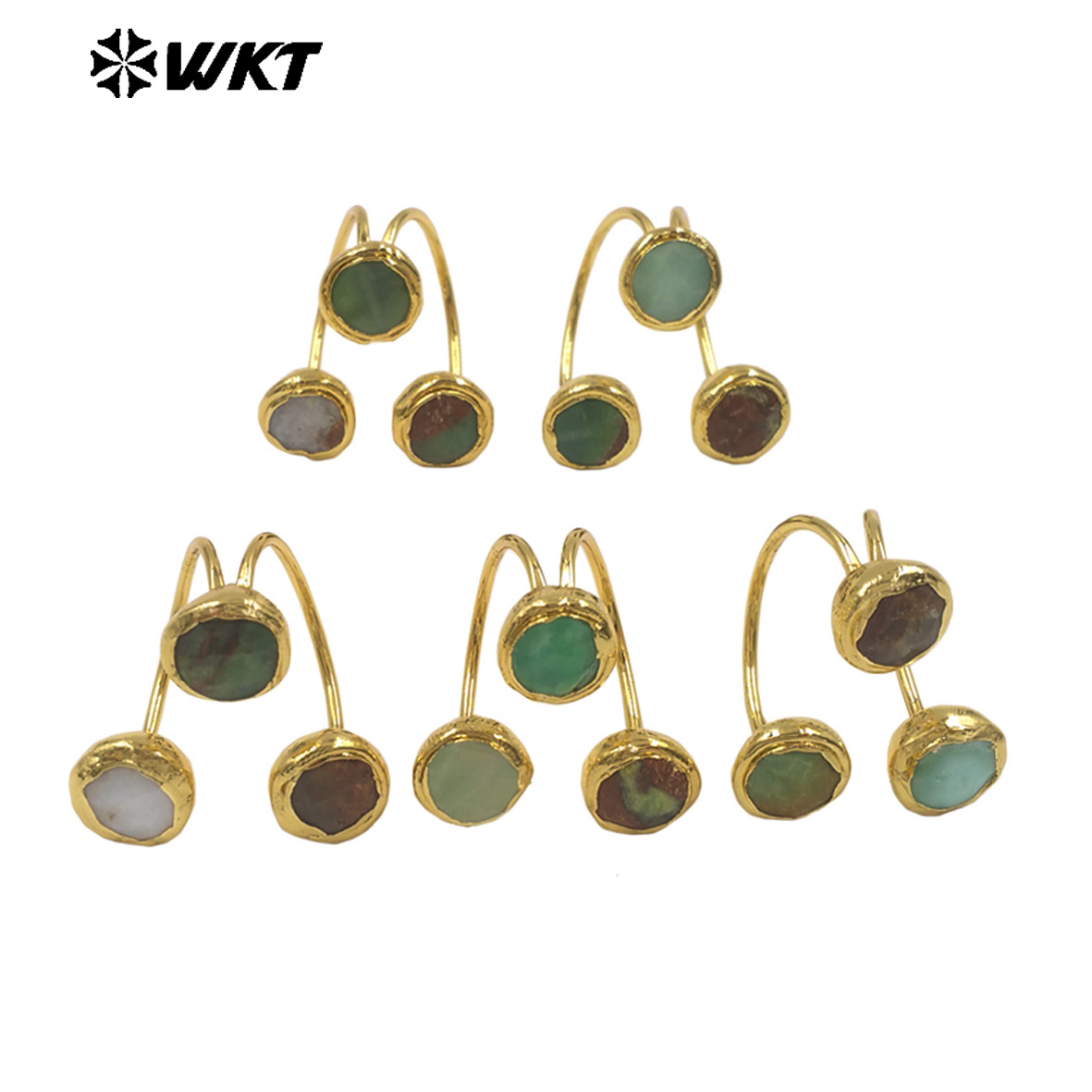WT-R577 고품질 천연 호주 크리소프레이즈 스톤 금 - Women'S Accessories Australia 리뷰 및 가격