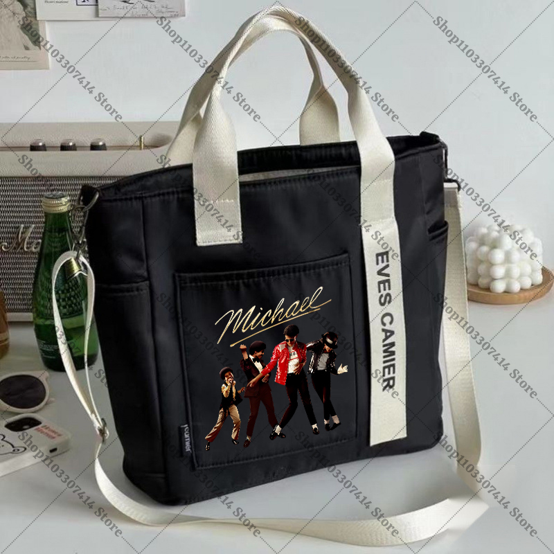 여성 패션 토트백 액세서리 킹 오브 팝 MJ 여성용 캐 - Women Accessories Trending 리뷰 및 가격