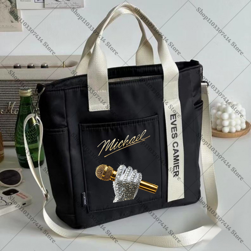여성 패션 토트백 액세서리 킹 오브 팝 MJ 여성용 캐 - Women Accessories Trending 리뷰 및 가격