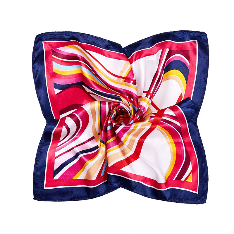 여성용 사각 실크 스카프, 여성용 패션 프린트 작은 목 - Silk Scarf Square 리뷰 및 가격