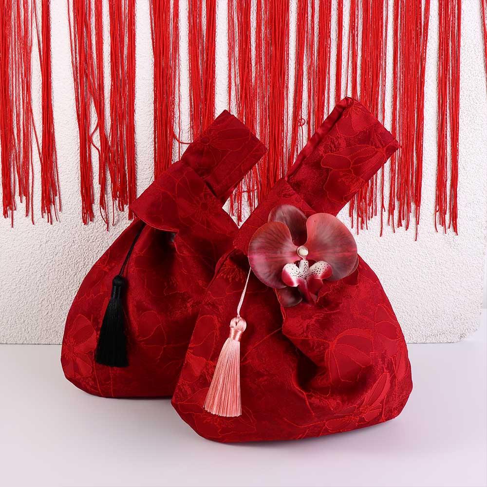 Cheongsam 액세서리 술 매듭 손목 가방 작은 항 - Women'S Accessories Handbags 리뷰 및 가격