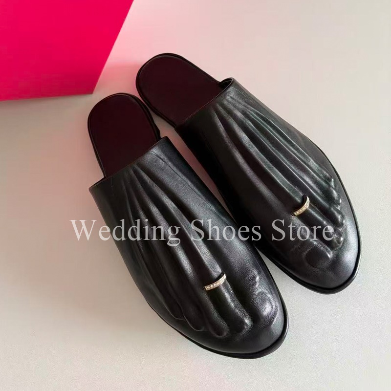 패션 노벨티 디자이너 스타일 슬리퍼 발가락 링 수제 슬 - Women Accessories Trending 리뷰 및 가격
