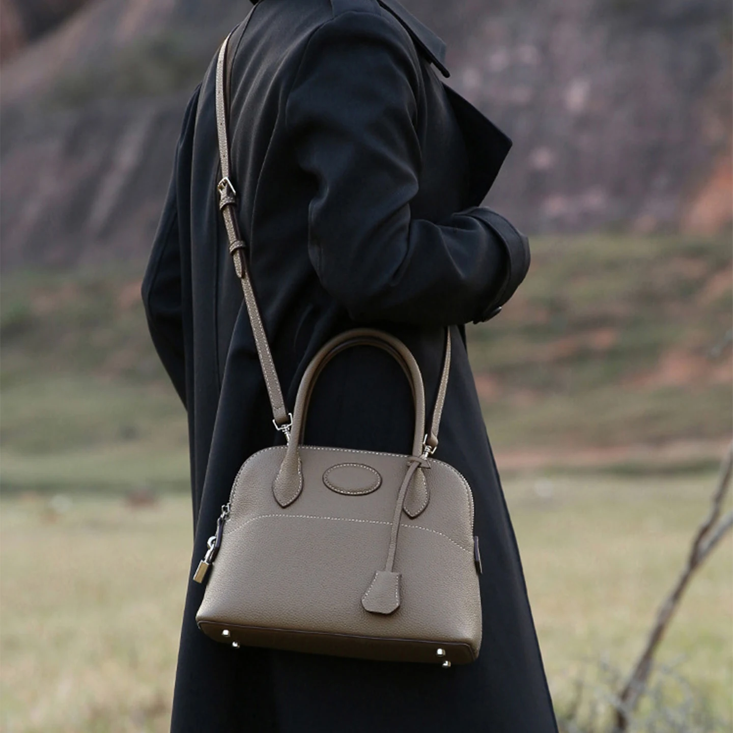 신상품 여성용 PU 조개 모양 핸드백 럭셔리 솔리드 컬 - Women'S Accessories Handbags 리뷰 및 가격