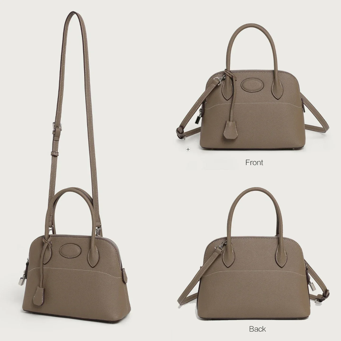 신상품 여성용 PU 조개 모양 핸드백 럭셔리 솔리드 컬 - Women'S Accessories Handbags 리뷰 및 가격