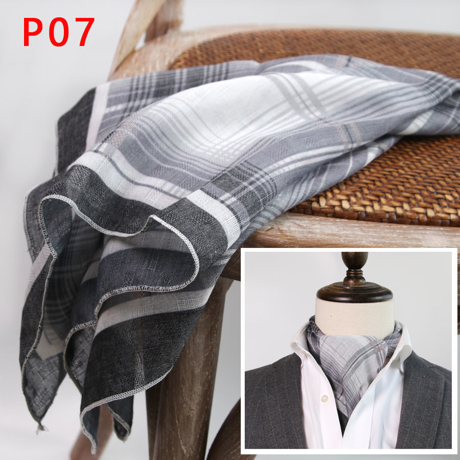 버튼이 있는 남성용 스퀘어 스카프 코튼 및 린넨 스카프 - Silk Scarf Square 리뷰 및 가격