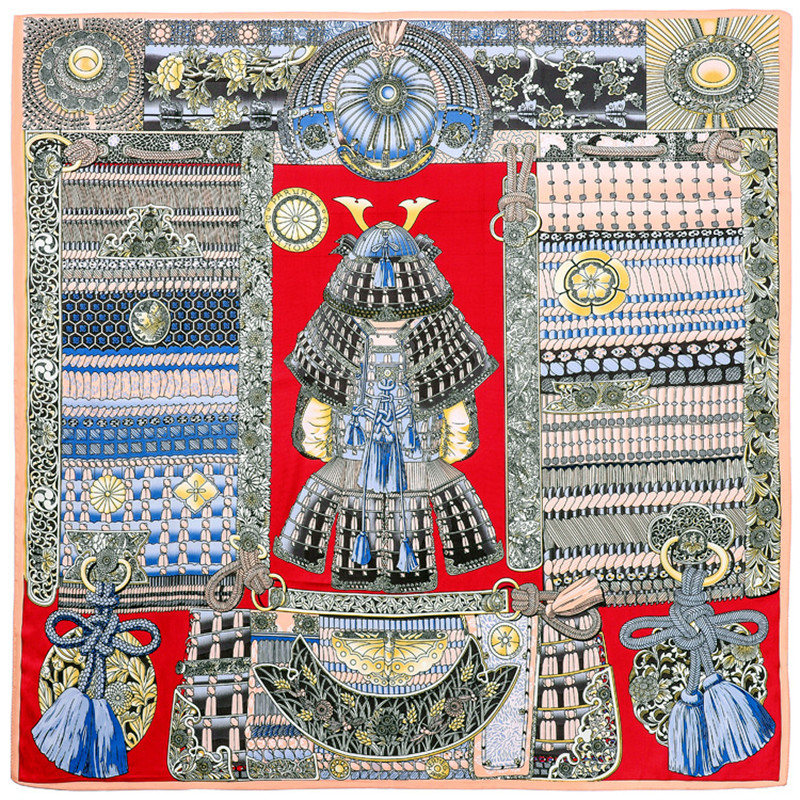 2024 여성용 코트 아머 스카프, 럭셔리 브랜드 스카 - Silk Scarf Square 리뷰 및 가격