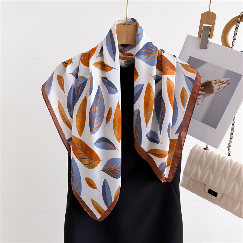 럭셔리 브랜드 프린트 70cm 스퀘어 스카프 여성 실크 - Silk Scarf Square 리뷰 및 가격