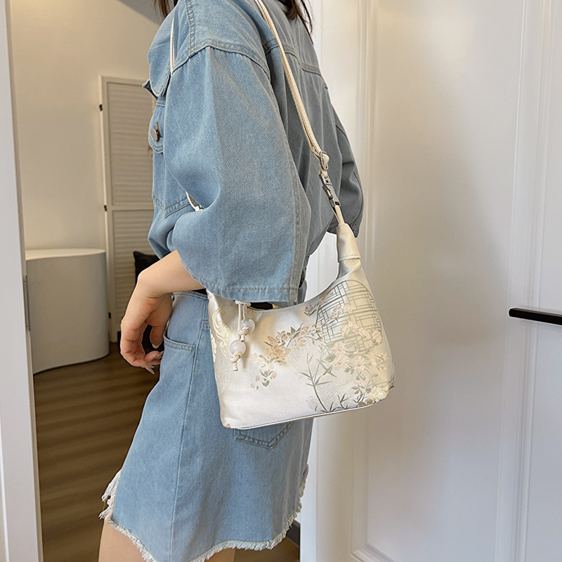 중국 고대 스타일 손목 가방 숙녀 다기능 Hanfu 액 - Women'S Accessories Handbags 리뷰 및 가격