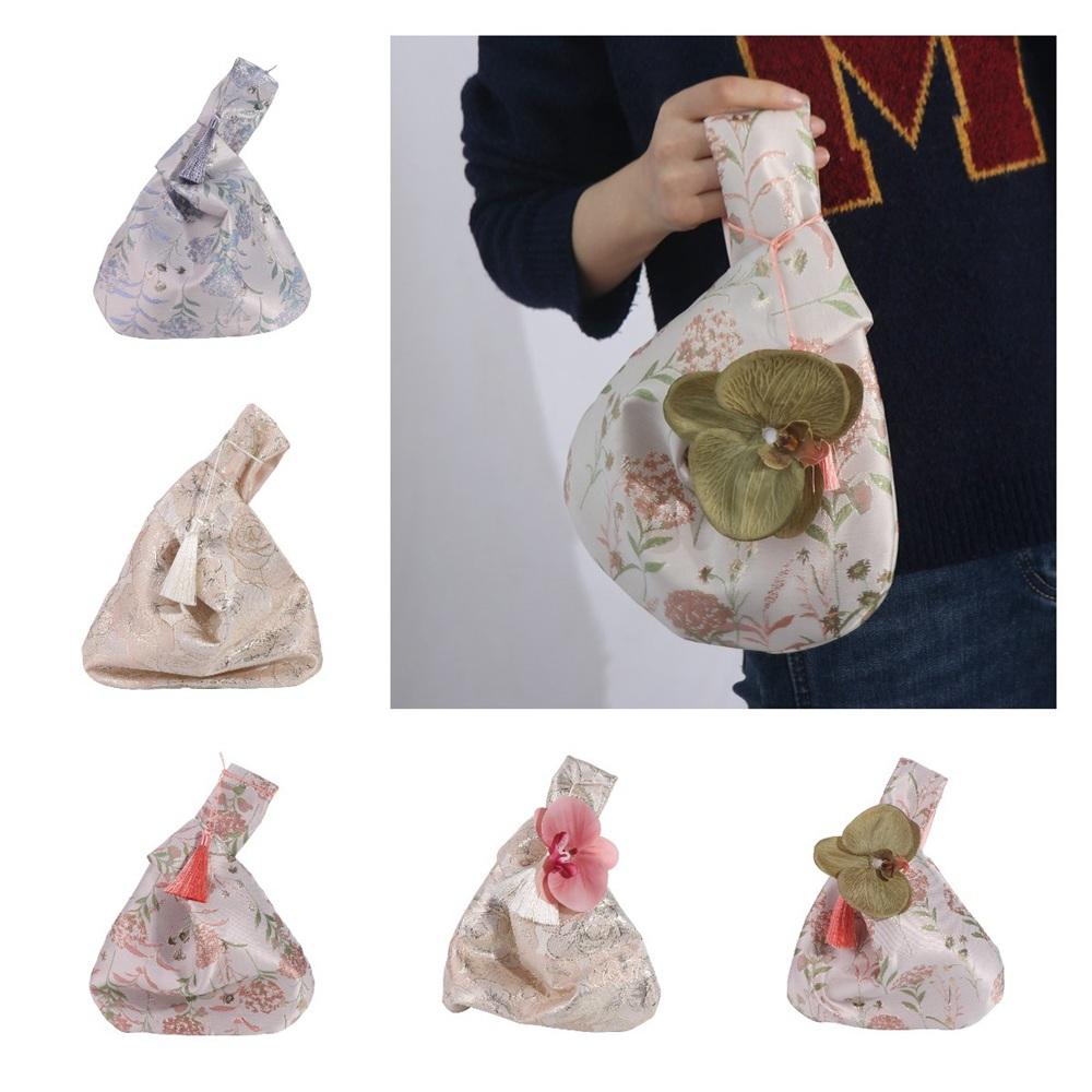 중국 스타일 매듭 손목 가방, 술 꽃 펜던트, 치파오  - Women'S Accessories Handbags 리뷰 및 가격