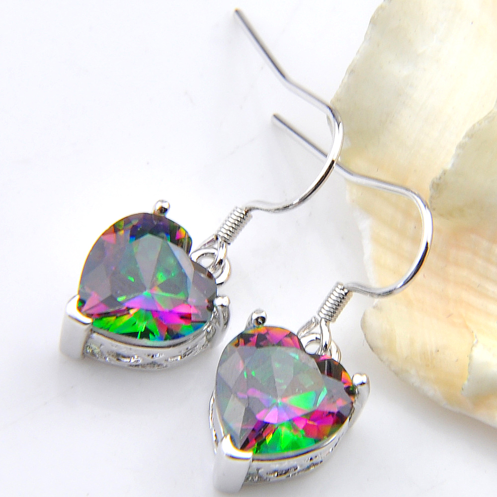 LuckyShine 하트 모양의 신비한 무지개 지르콘  - Women'S Accessories Australia 리뷰 및 가격