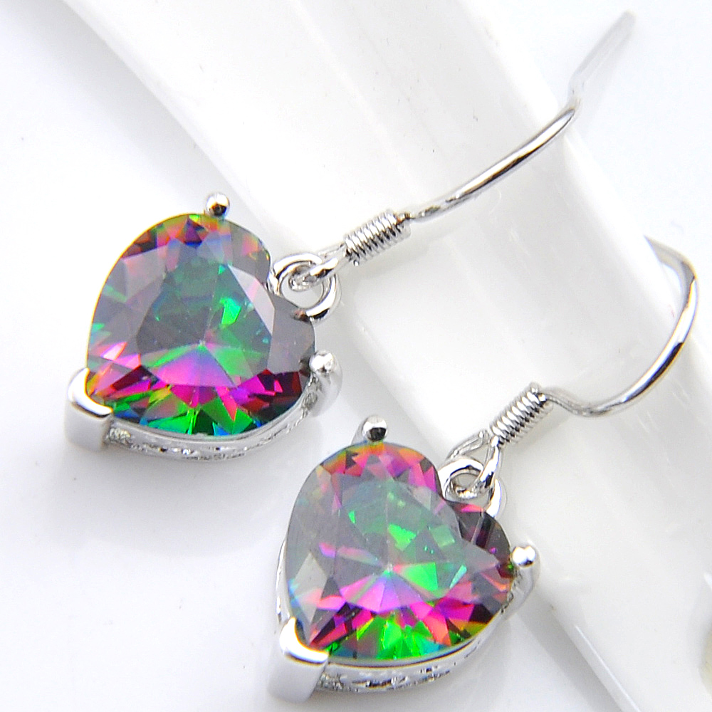 LuckyShine 하트 모양의 신비한 무지개 지르콘  - Women'S Accessories Australia 리뷰 및 가격